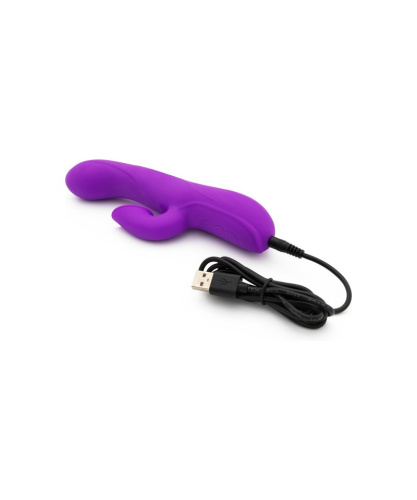 Toy Joy Euphoria Suction Vibe - аккумуляторный вибратор кролик, 22х3.5 см